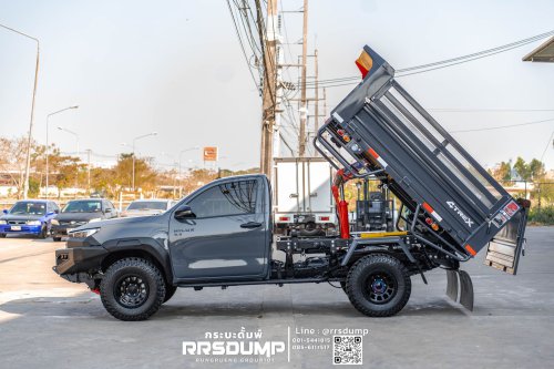 Toyota’s Hilux Just Became A Self-Loading Dump Truck That Carries 11,000 Lbs