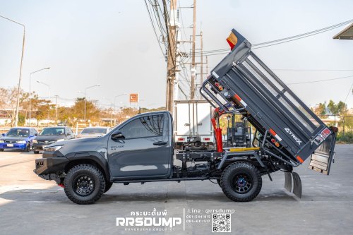 Toyota’s Hilux Just Became A Self-Loading Dump Truck That Carries 11,000 Lbs