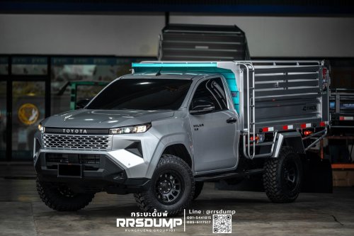 Toyota’s Hilux Just Became A Self-Loading Dump Truck That Carries 11,000 Lbs