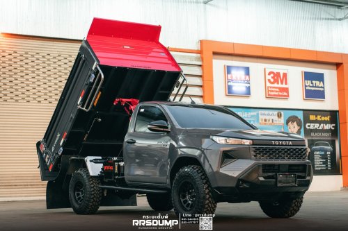 Toyota’s Hilux Just Became A Self-Loading Dump Truck That Carries 11,000 Lbs