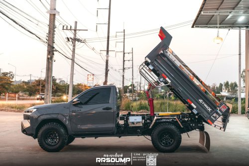 Toyota’s Hilux Just Became A Self-Loading Dump Truck That Carries 11,000 Lbs