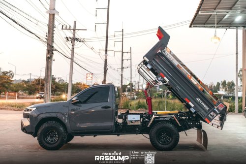 Toyota’s Hilux Just Became A Self-Loading Dump Truck That Carries 11,000 Lbs