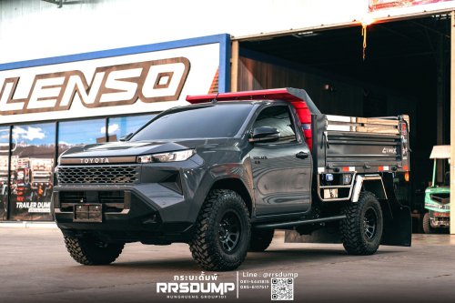 Toyota’s Hilux Just Became A Self-Loading Dump Truck That Carries 11,000 Lbs