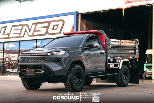 Toyota’s Hilux Just Became A Self-Loading Dump Truck That Carries 11,000 Lbs