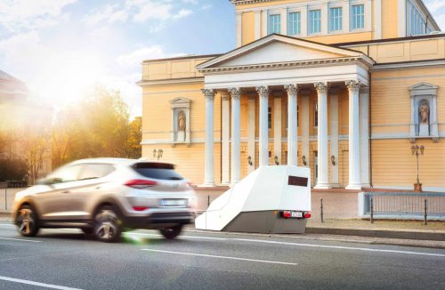 The Speed Camera Locals Are Calling The Cybertruck Is Also Rated To Stop A Bullet