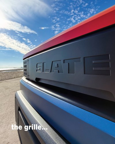Slate, Every New Car Tracks You. Slate’s Cheap Electric Pickup Refuses To