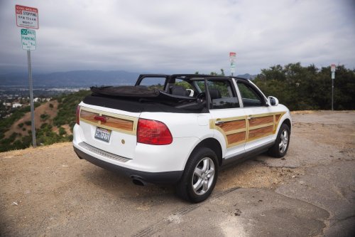 This Cayenne V8 Convertible’s Wood Is Fake, Its $11,315 Price Is Not