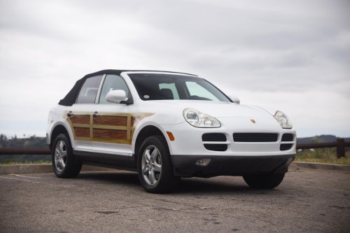 This Cayenne V8 Convertible’s Wood Is Fake, Its $11,315 Price Is Not