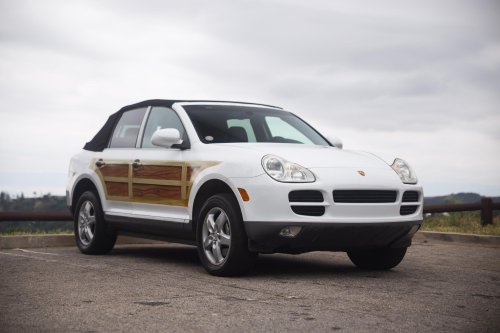 This Cayenne V8 Convertible’s Wood Is Fake, Its $11,315 Price Is Not
