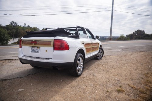 This Cayenne V8 Convertible’s Wood Is Fake, Its $11,315 Price Is Not