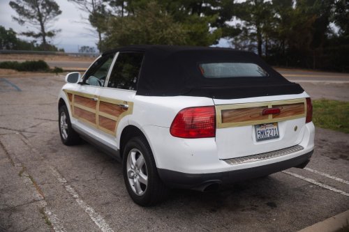 This Cayenne V8 Convertible’s Wood Is Fake, Its $11,315 Price Is Not