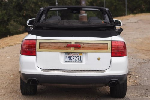 This Cayenne V8 Convertible’s Wood Is Fake, Its $11,315 Price Is Not