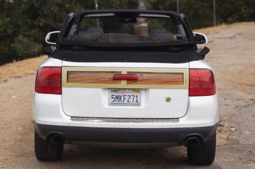 This Cayenne V8 Convertible’s Wood Is Fake, Its $11,315 Price Is Not