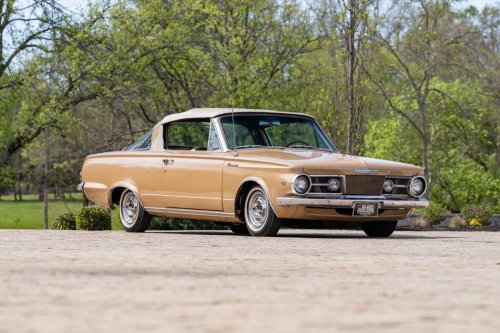Most Prototypes Die In A Vault. This 1964 Barracuda Targa Got 52K Miles Of Real Life