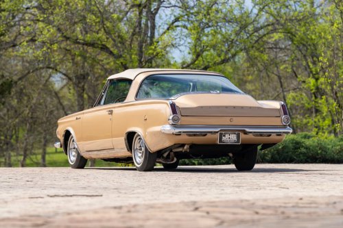 Most Prototypes Die In A Vault. This 1964 Barracuda Targa Got 52K Miles Of Real Life