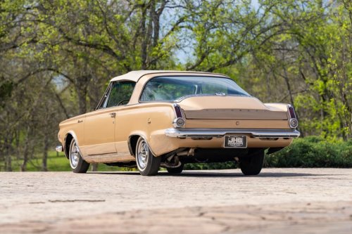 Most Prototypes Die In A Vault. This 1964 Barracuda Targa Got 52K Miles Of Real Life
