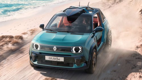 Renault’s R4 Concept Just Became A Beach Buggy That Moonlights As A Pickup