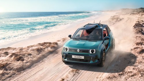 Renault’s R4 Concept Just Became A Beach Buggy That Moonlights As A Pickup
