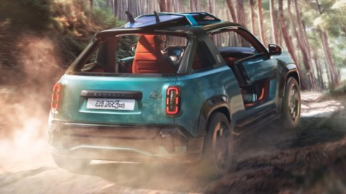 Renault’s R4 Concept Just Became A Beach Buggy That Moonlights As A Pickup