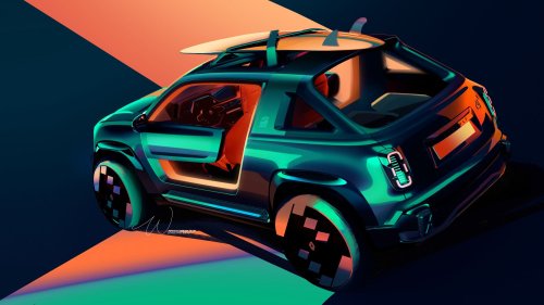 Renault’s R4 Concept Just Became A Beach Buggy That Moonlights As A Pickup