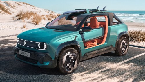 Renault’s R4 Concept Just Became A Beach Buggy That Moonlights As A Pickup
