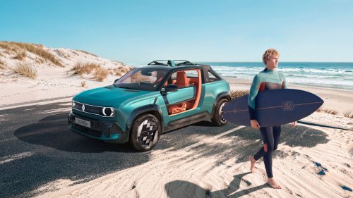 Renault’s R4 Concept Just Became A Beach Buggy That Moonlights As A Pickup