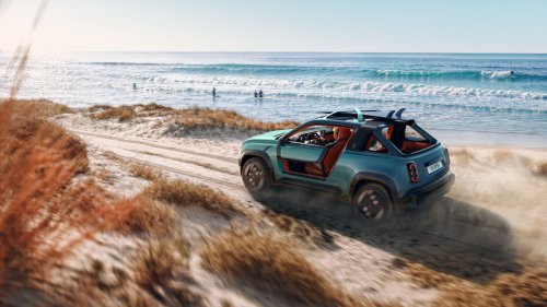 Renault’s R4 Concept Just Became A Beach Buggy That Moonlights As A Pickup