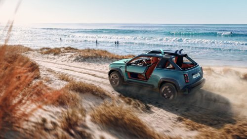 Renault’s R4 Concept Just Became A Beach Buggy That Moonlights As A Pickup
