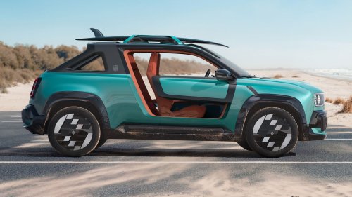 Renault’s R4 Concept Just Became A Beach Buggy That Moonlights As A Pickup