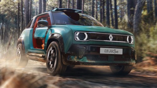 Renault’s R4 Concept Just Became A Beach Buggy That Moonlights As A Pickup
