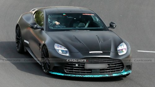 The Standard Vanquish Has 824 HP And Four Exhausts. Aston Apparently Wants More Of Both