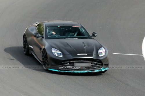 The Standard Vanquish Has 824 HP And Four Exhausts. Aston Apparently Wants More Of Both