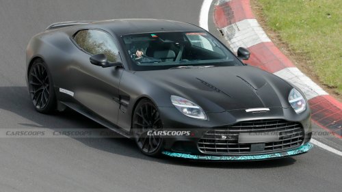 The Standard Vanquish Has 824 HP And Four Exhausts. Aston Apparently Wants More Of Both