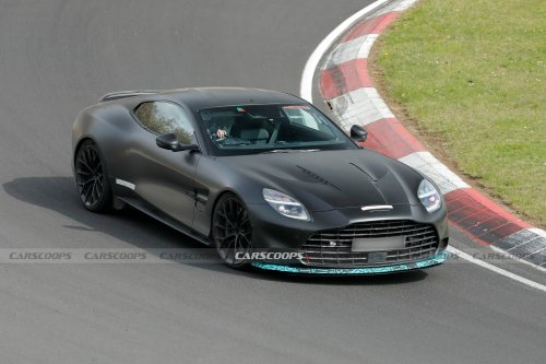 The Standard Vanquish Has 824 HP And Four Exhausts. Aston Apparently Wants More Of Both