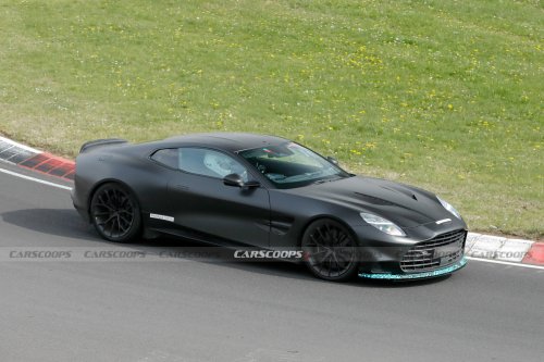 The Standard Vanquish Has 824 HP And Four Exhausts. Aston Apparently Wants More Of Both