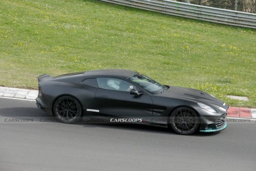 The Standard Vanquish Has 824 HP And Four Exhausts. Aston Apparently Wants More Of Both