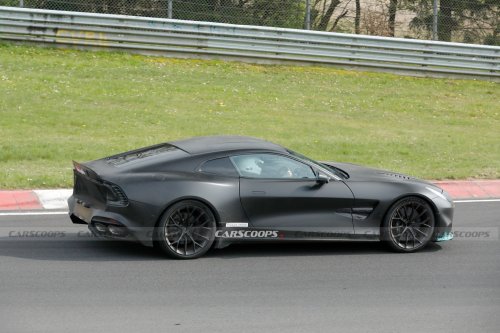 The Standard Vanquish Has 824 HP And Four Exhausts. Aston Apparently Wants More Of Both