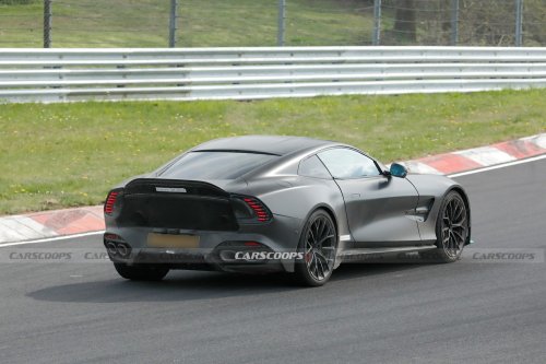 The Standard Vanquish Has 824 HP And Four Exhausts. Aston Apparently Wants More Of Both