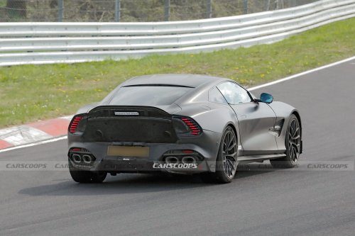 The Standard Vanquish Has 824 HP And Four Exhausts. Aston Apparently Wants More Of Both