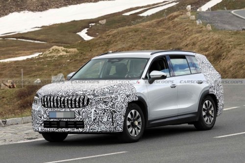 Skoda’s Popular Kodiaq Is Getting A Facelift, And The RS Could Cross 300 HP