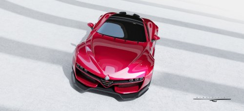 Alfa’s Brera Has Been Dead For 16 Years, One Designer Just Brought It Back