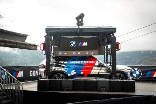 BMW, BMW Threw A DJ Booth On A Blinged Out XM