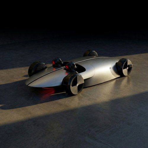 After 27 Years At Mercedes, He Designed A BMW Roadster That Splits In Two