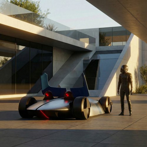 After 27 Years At Mercedes, He Designed A BMW Roadster That Splits In Two