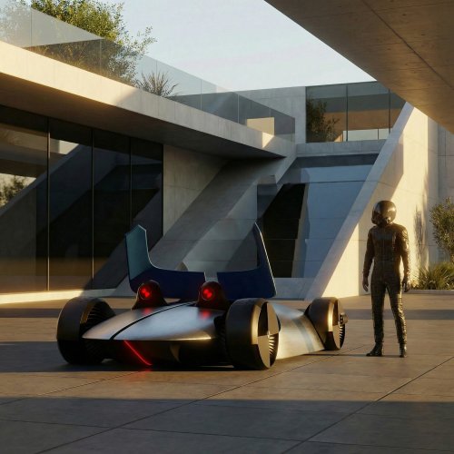 After 27 Years At Mercedes, He Designed A BMW Roadster That Splits In Two