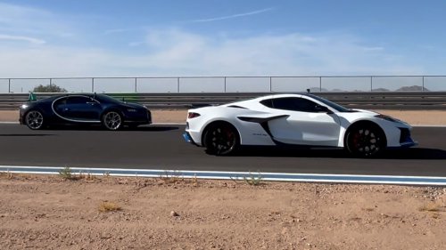 Bugatti’s $3.5 Million Chiron Just Got Embarrassed By A Corvette