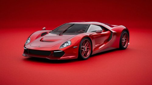 The Reddest Supercar Ever Built Hides A Ford V8 With A Gated Manual Under Its $3.4M Skin