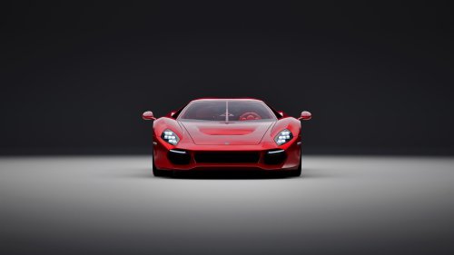 SuperCar, The Reddest Supercar Ever Built Hides A Ford V8 With A Gated Manual Under Its $3.4M Skin