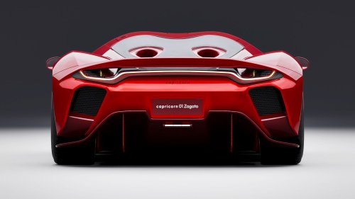 The Reddest Supercar Ever Built Hides A Ford V8 With A Gated Manual Under Its $3.4M Skin