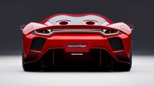 The Reddest Supercar Ever Built Hides A Ford V8 With A Gated Manual Under Its $3.4M Skin